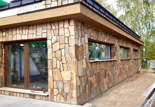 Плитняк кора дерева для фасада купить в Республике Бурятия