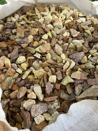 Златолит персиковый декоративная каменная крошка купить в Республике Бурятия