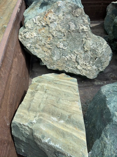 Ландшафтные глыбы зелёные 200-500 килограмм купить в Республике Бурятия