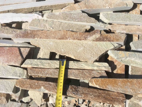 Горбушка златолит золотистый для облицовки купить в Республике Бурятия