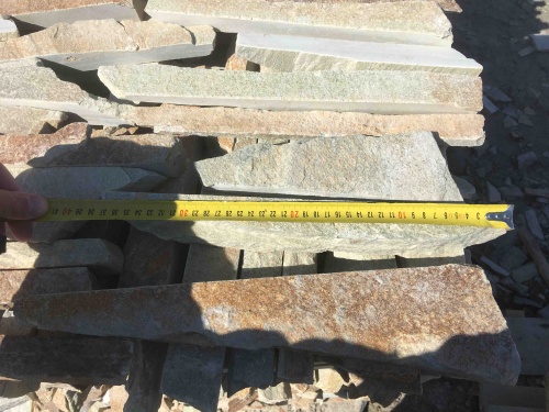 Горбушка златолит золотистый для облицовки купить в Республике Бурятия