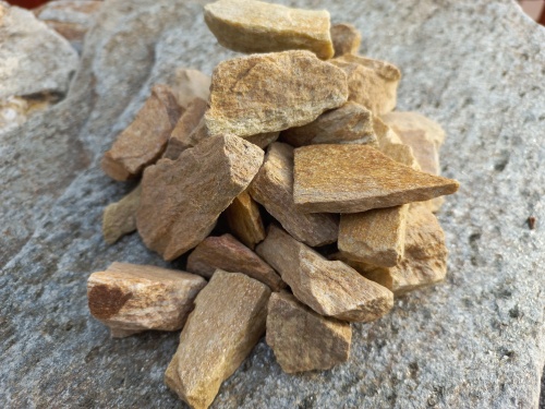 Златолит жёлтый декоративная каменная крошка купить в Республике Бурятия