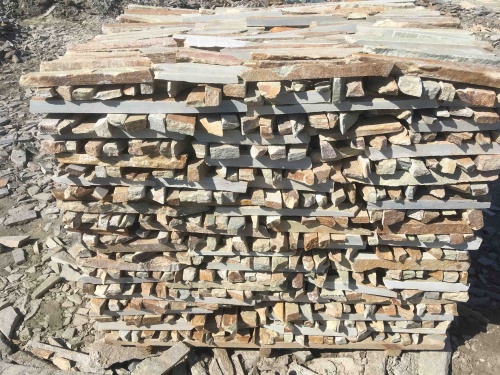 Горбушка златолит золотистый для облицовки купить в Республике Бурятия