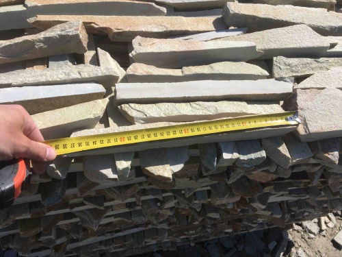 Горбушка златолит золотистый для облицовки купить в Республике Бурятия