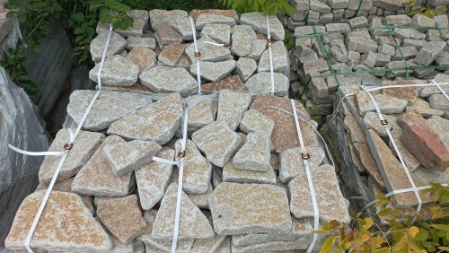 Гранитный плитняк галтованный для парковки купить в Республике Бурятия