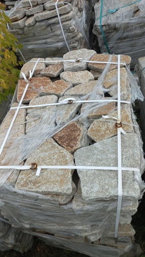 Плитняк галтованный гранитный для ландшафтного дизайна купить в Республике Бурятия