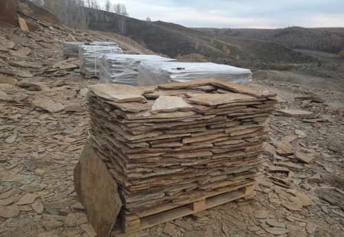 Плитняк кора дерева для цоколя, отмостки купить в Республике Бурятия