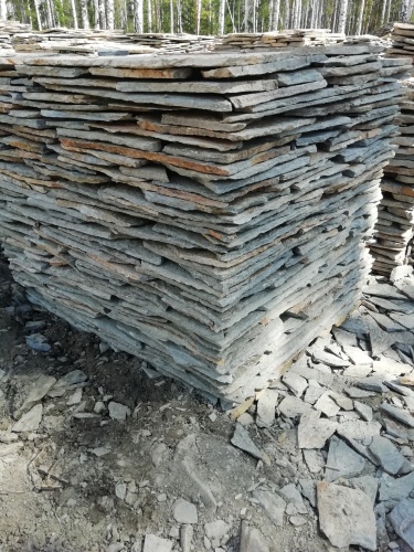 Плитняк златолит Уральский для цоколя, отмостки купить в Республике Бурятия