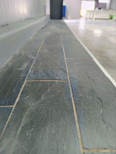 Плитка чёрная из натурального камня фасадная 30 см * 5 см, толщина 7 мм -30 мм купить в Республике Бурятия